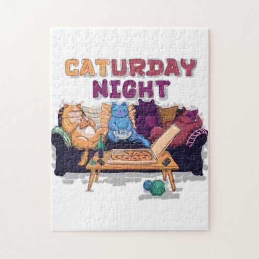 zaterdagavond legpuzzel (Verticaal)