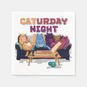 zaterdagavond servet