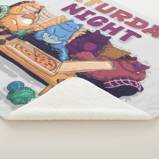 zaterdagavond sherpa deken (3/4)