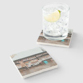 zaterdagen op het Onderzetter van de Seine Stone (Zijkant)