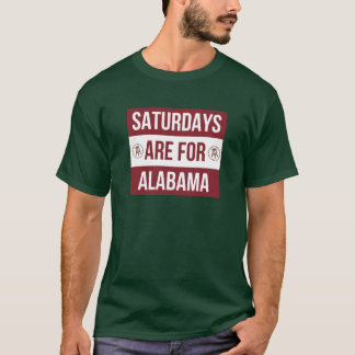 Zaterdagen zijn voor Alabama T-shirt