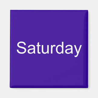 zaterdagmagneet magneet