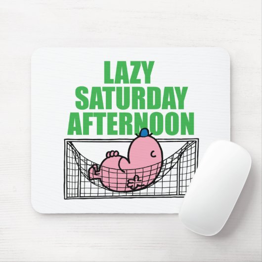 zaterdagmiddag met de heer Lazy Muismat (Met muis)