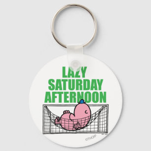 zaterdagmiddag met de heer Lazy Sleutelhanger