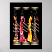 Zaterdagnacht in de stad poster (Voorkant)