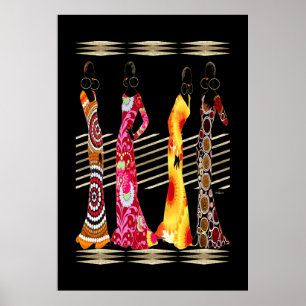 Zaterdagnacht in de stad poster