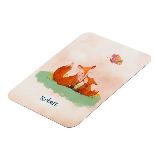 Zaternale liefde tussen een moedervos en haar kubu magneet (Linkerzijde)