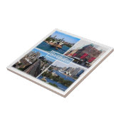 zAU008 SYDNEY, Mozaïek, Australië, Oceanië, Tegeltje (Zijkant)