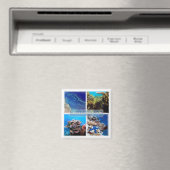 zAU011 DE GROTE BARRIER REEF, Australië, Fridge Magneet (Insitu (Vaatwasser))