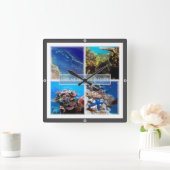 zAU011 THE GREAT BARRIER REEF, Australië, Vierkante Klok (Huis)