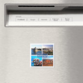 zAU015 AUSTRALIË, Mozaïek, Oceanië, Fridge Magneet (Insitu (Vaatwasser))