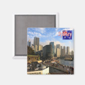 zAU023 SYDNEY, Australië, Oceanië, Fridge Magneet (Voorkant / Achterkant)