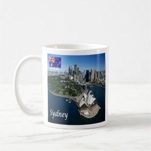 zAU026 SYDNEY Australia, Opera House, Koffiemok