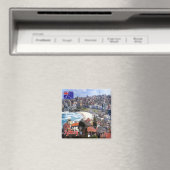 zAU030 SYDNEY, Australië, Panorama, Oceanië, Fridg Magneet (Insitu (Vaatwasser))