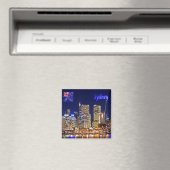 zAU036 SYDNEY, Darling Harbour, Australië, Fridge Magneet (Insitu (Vaatwasser))