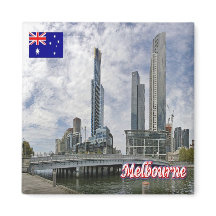 zAU042 MELBOURNE, Queens Bridge, Australië, Fridge