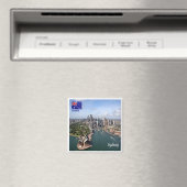 zAU048 SYDNEY, Australië, Oceanië, Fridge Magnet (Insitu (Vaatwasser))