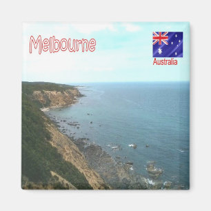 zAU067 MELBOURNE, Australië, Oceanië, Fridge Magneet
