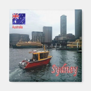 zAU068 MELBOURNE, Australië, Oceanië, Fridge Magneet