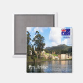 zAU088 PORT ARTHUR, Australië, Oceanië, Fridge Magneet (Voorkant / Achterkant)