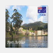 zAU088 PORT ARTHUR, Australië, Oceanië, Fridge Magneet (Voorkant)