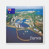 zAU098 DARWIN, Australië, Oceanië, Fridge Magneet (Voorkant)
