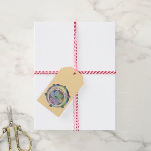 Zauber -  cadeaulabel (Met Touw)