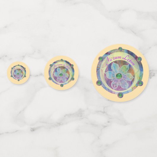 Zauber -  confetti (Achterkanten)