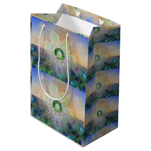 Zauber - Geschenktüte Medium Cadeauzakje (Achterkant Gekanteld)