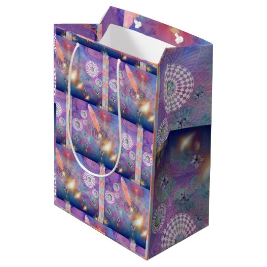 Zauber - Geschenktüte Medium Cadeauzakje (Achterkant Gekanteld)