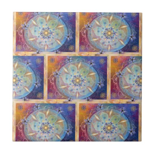 Zauber - Keramikfliese Tegeltje (Voorkant)