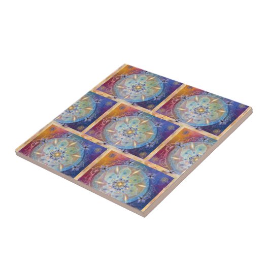 Zauber - Keramikfliese Tegeltje (Zijkant)