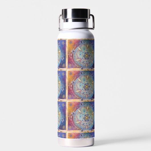 Zauber - Kupfer - Waterfles (Achterkant)