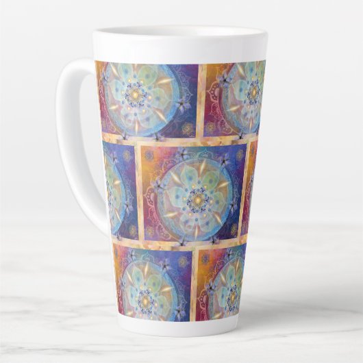 Zauber - Latte - Tasse Latte Mok (Linkerhoek)