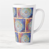 Zauber - Latte - Tasse Latte Mok (Rechts)