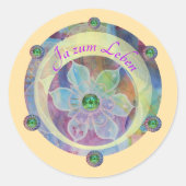 Zauber -  ronde sticker (Voorkant)