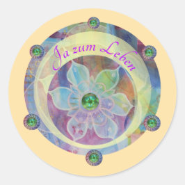 Zauber -  ronde sticker