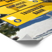 Zauchensee Ski Area 18x24 Poster (Hoek)