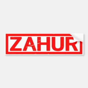 Zaur Stamp Bumpersticker