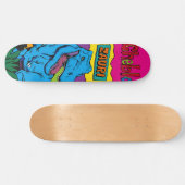 ZAURI ボード【8 1/8インチ(20.63cm)】デッキ Persoonlijk Skateboard (Horizontaal)