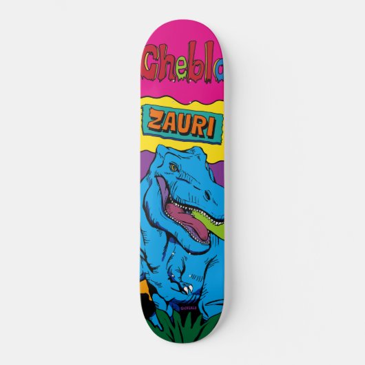 ZAURI ボード【8 1/8インチ(20.63cm)】デッキ Persoonlijk Skateboard (Voorkant)