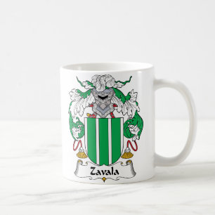 Zavala Family Crest Koffiemok