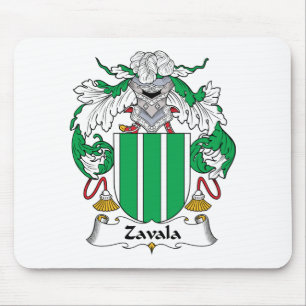 Zavala Family Crest Muismat