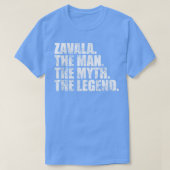 ZavalaZavala Achternaam Zavala S T-shirt (Design voorkant)