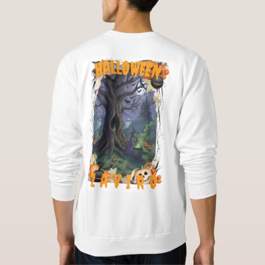 ZAVIRO – The Witch's Night Trui (Achterkant)