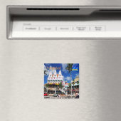 zAW004 ORANJESTAD, Royal Plaza, Aruba, Fridge Magneet (Insitu (Vaatwasser))