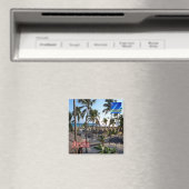 zAW007 ARUBA, Manchebo Beach, Fridge Magneet (Insitu (Vaatwasser))