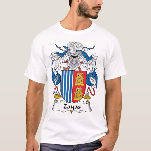 Zayas Family Crest T-shirt (Voorkant)