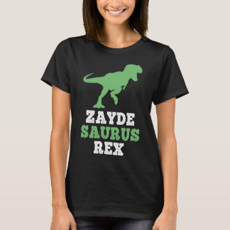 Zayde-saurus Rex Dino Dinosaur Grappig Cool Zaydes T-shirt