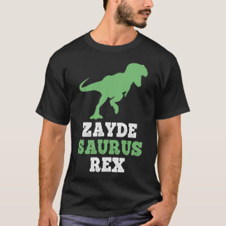 Zayde-saurus Rex Dino Dinosaur Grappig Cool Zaydes T-shirt